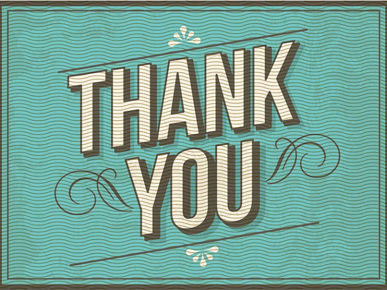 thank you note